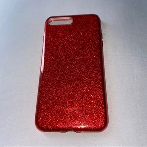 Sparkly Red IPhone Case